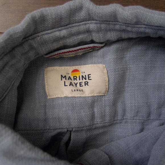 Marine Layer Button Up Shirt - Picture 2 of 4